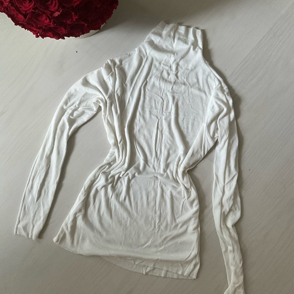 Turtleneck size s white , office. Long sleeve